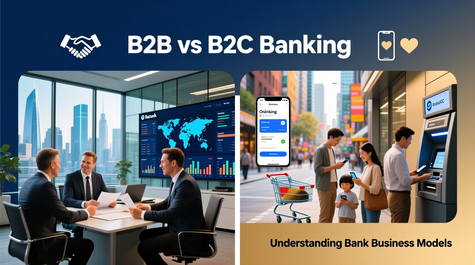 are banks b2b or b2c