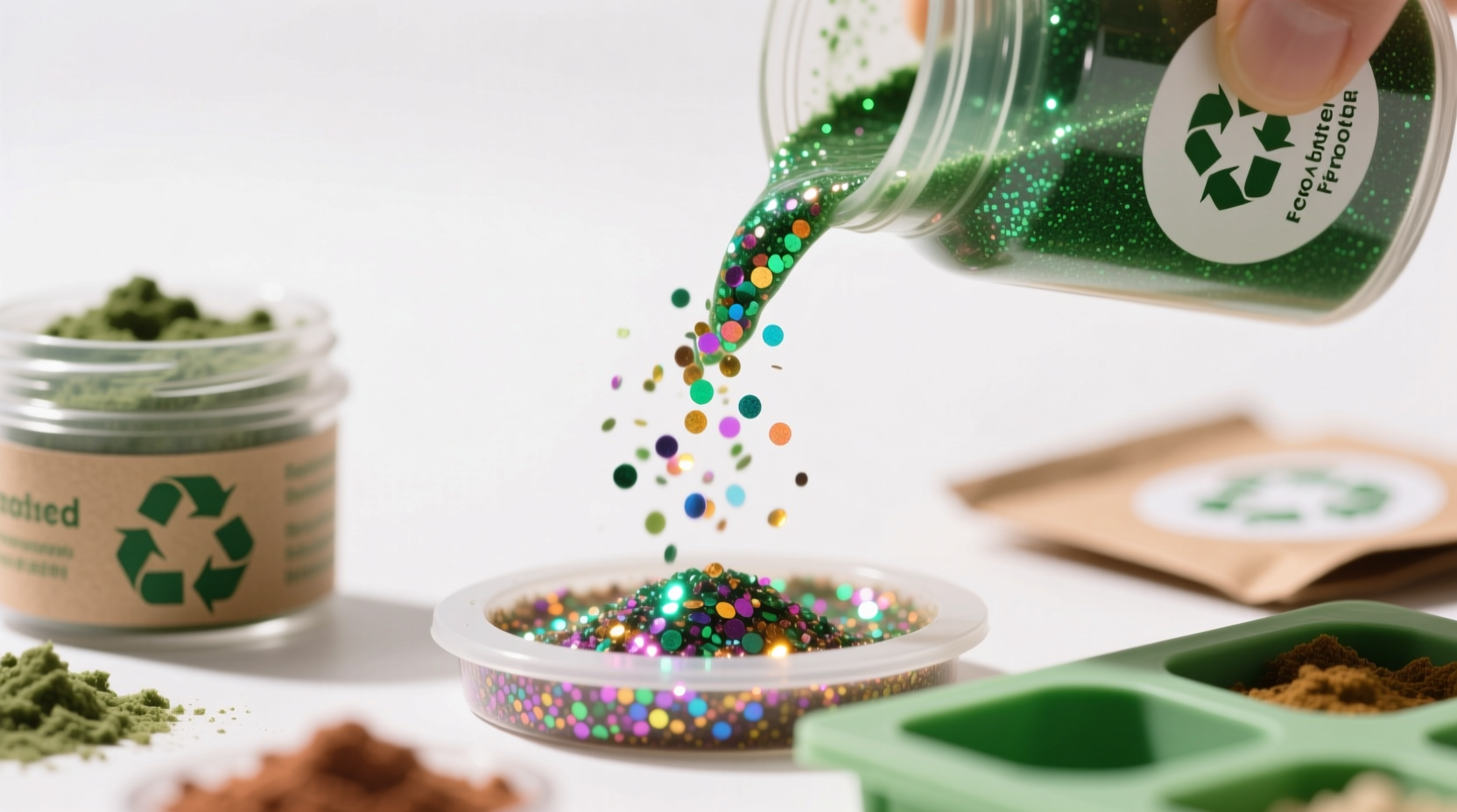 how make environmentally friendly body glitter