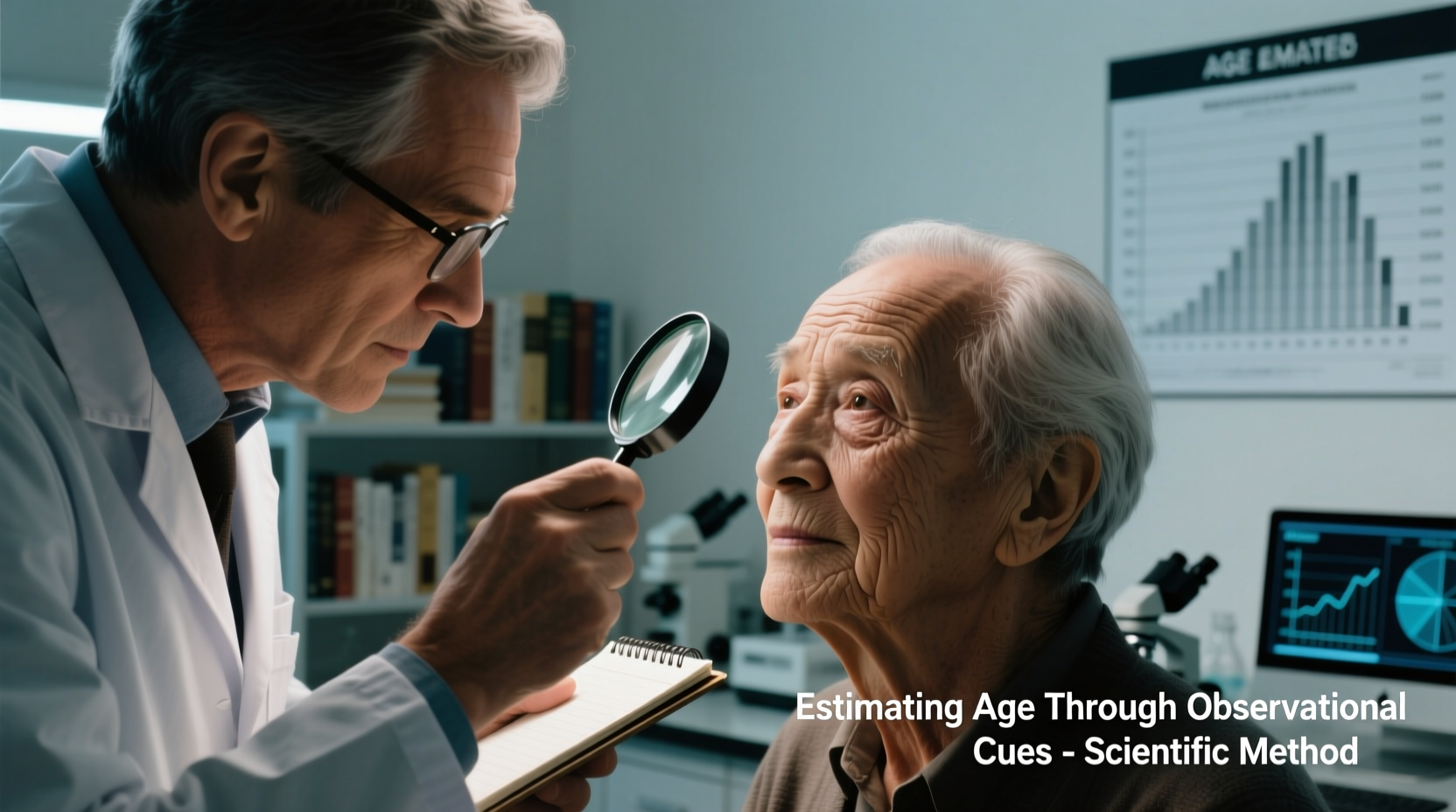 how to accurately estimate someones age with simple observational techniques