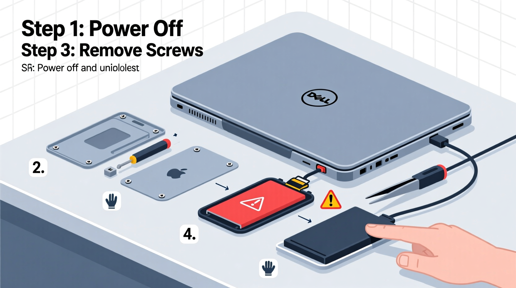 step by step guide to safely remove the battery from your dell laptop