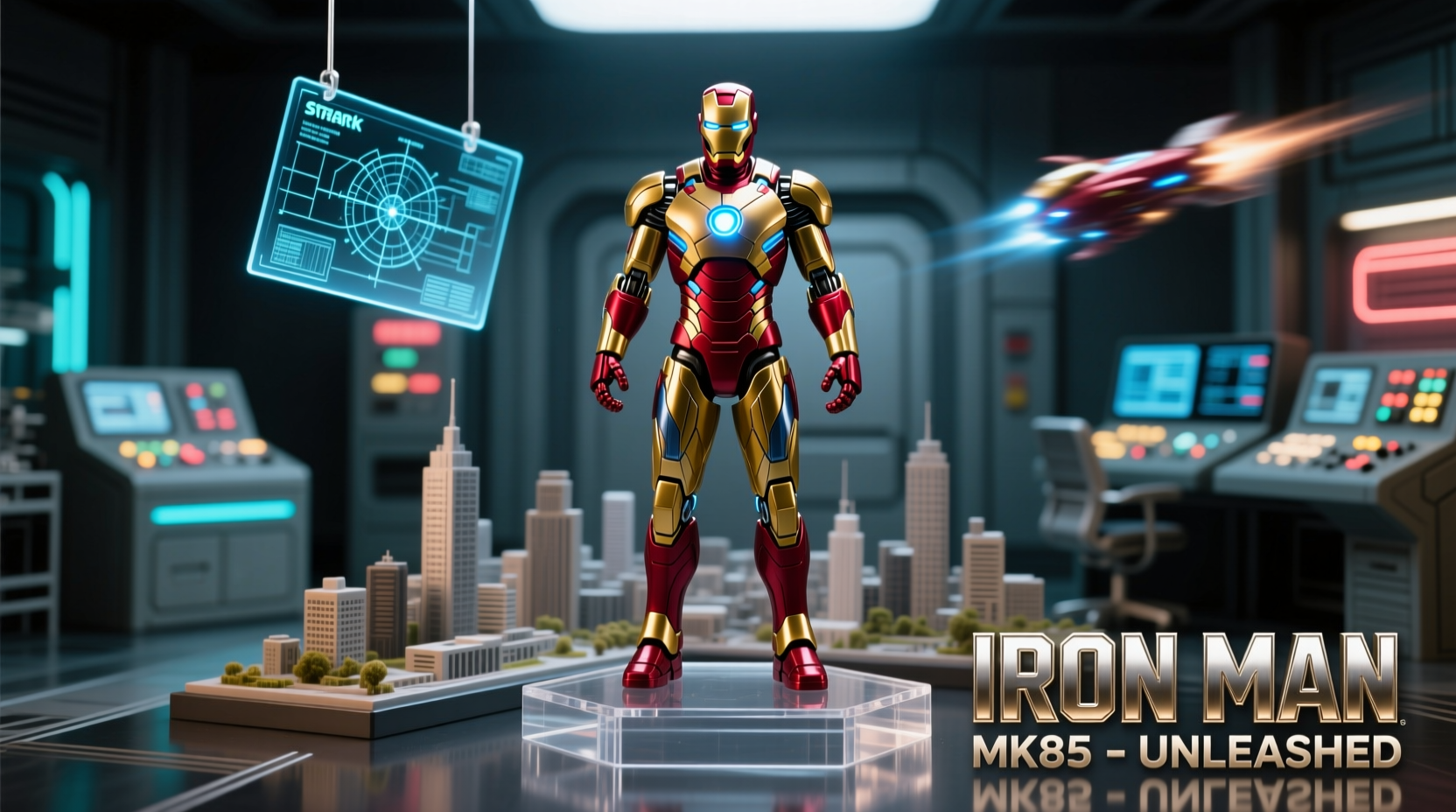 creative and practical ways to showcase your iron man mk85 1 10 action figure for maximum impact