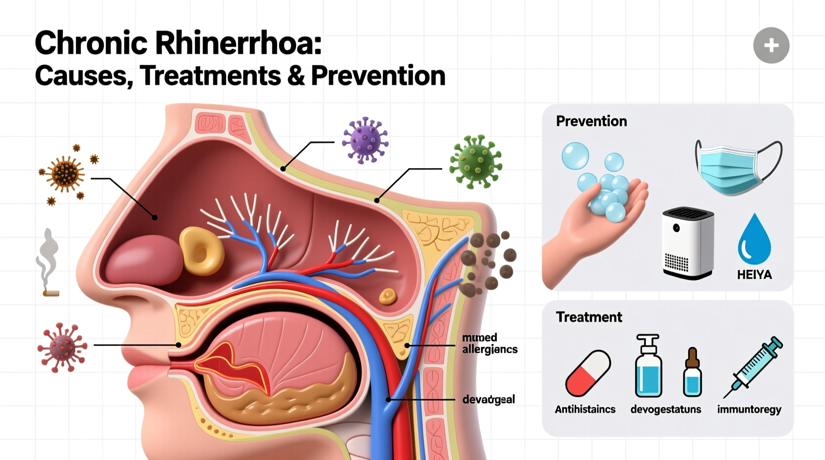 why is my nose always running causes treatment prevention