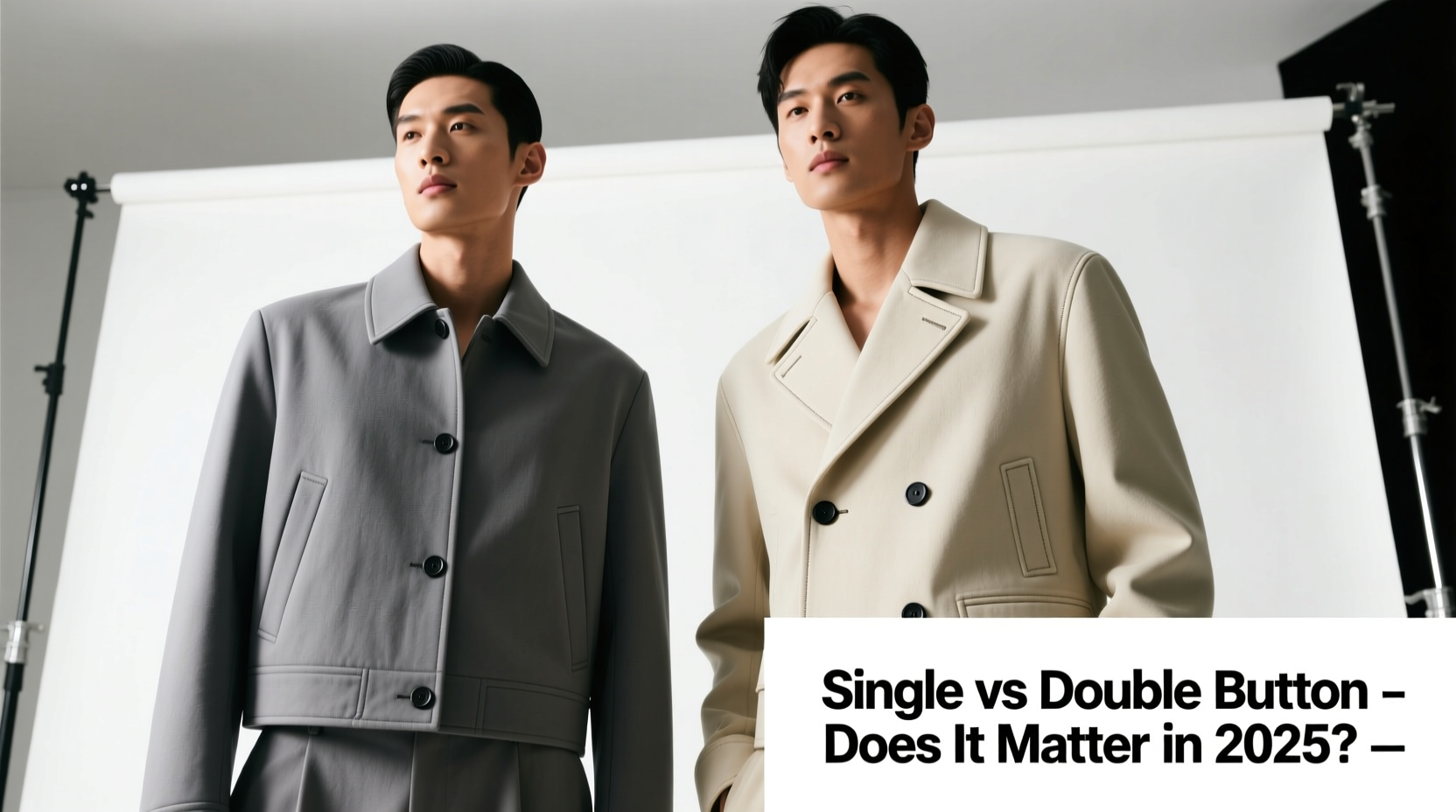 single vs double button jacket does it even matter in 2025