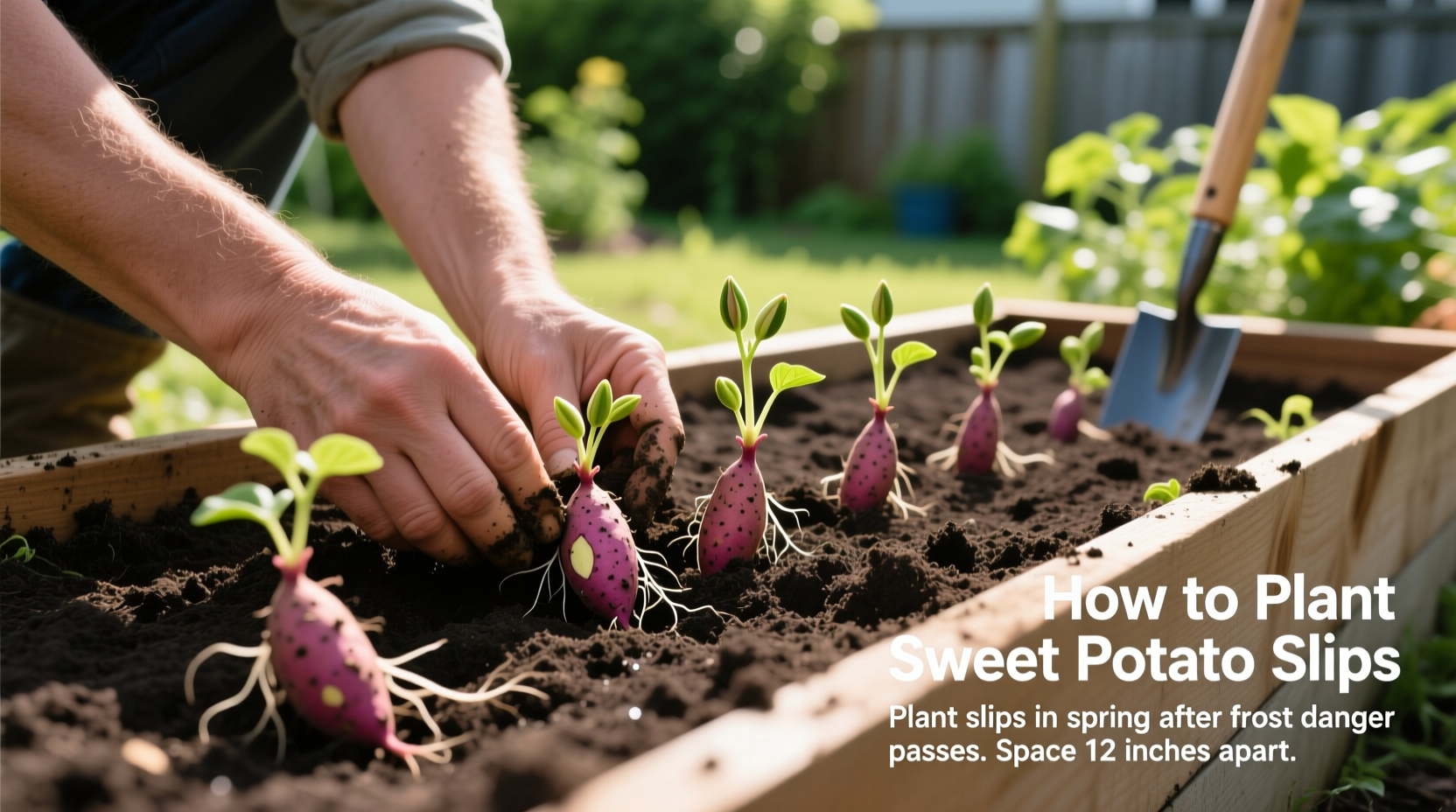 How to Plant Sweet Potato Slips: Complete Guide
