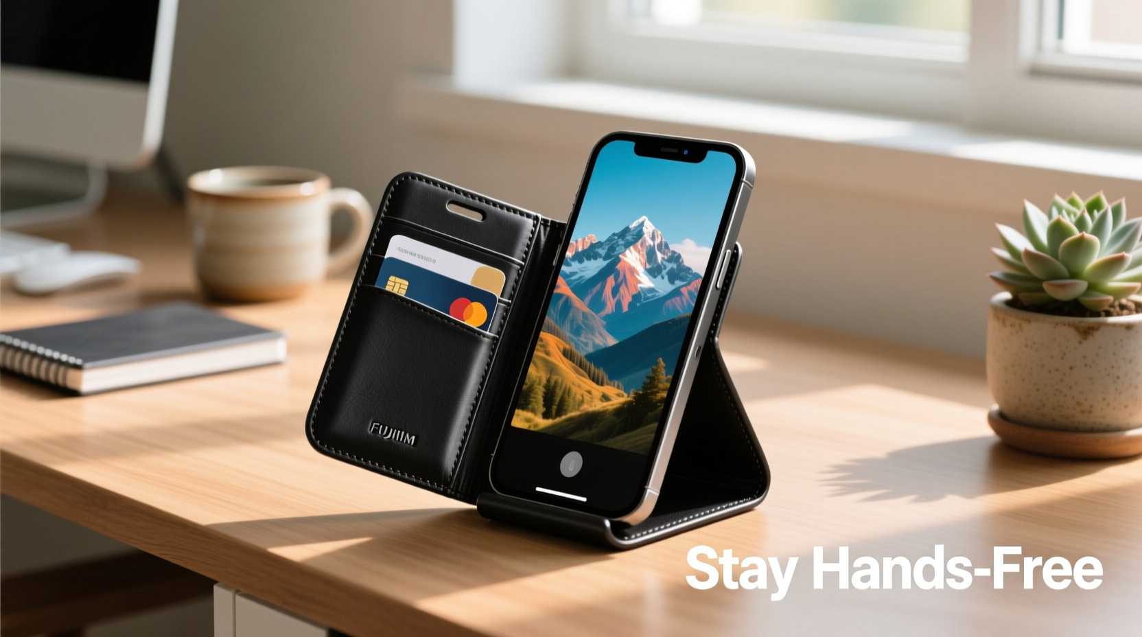 creative ways to use your iphone wallet case as a convenient stand for hands free viewing