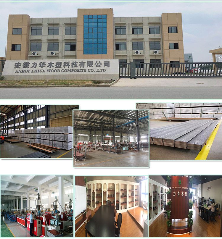 China manufacturer wpc terrace decking outdoor waterproof wpc flooring