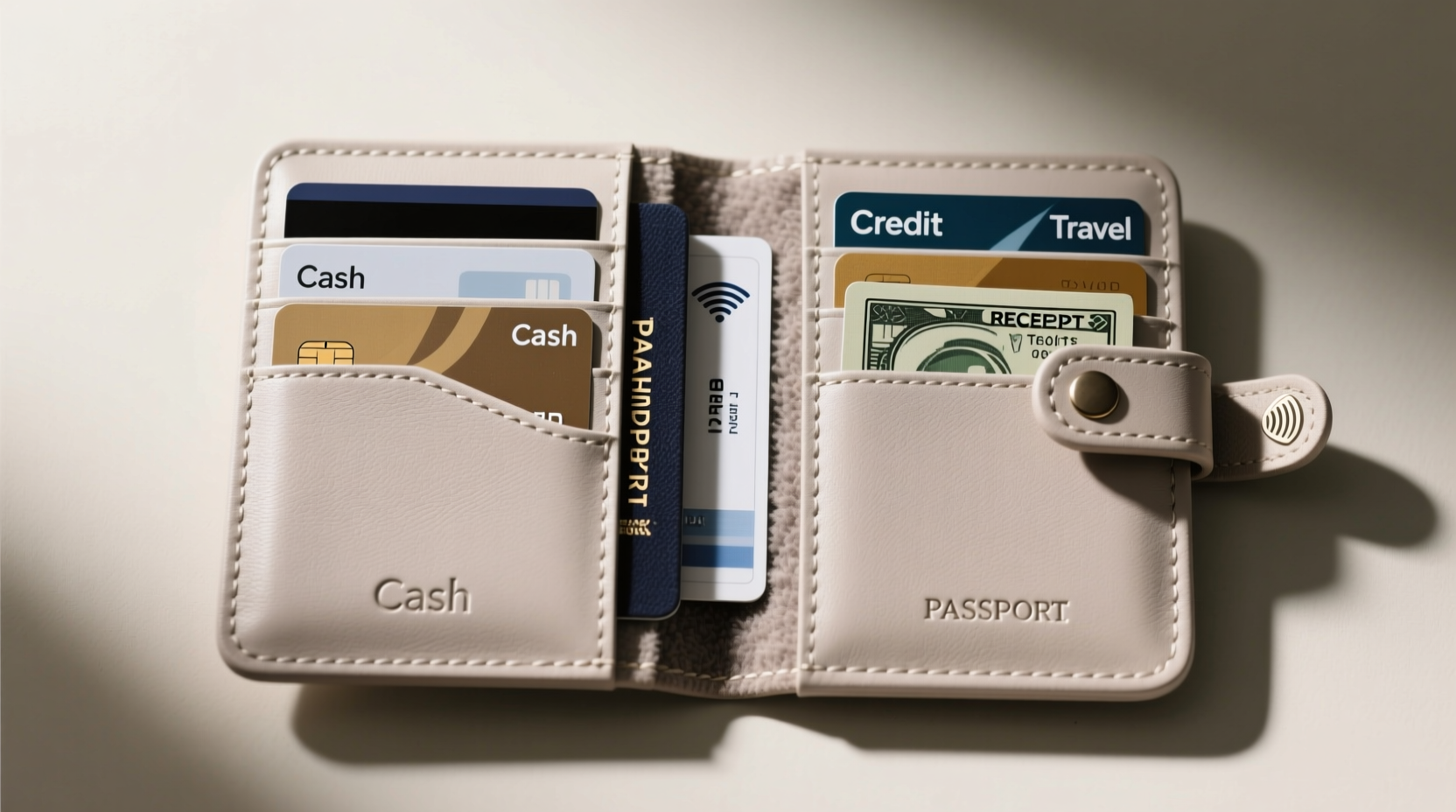 smart strategies to efficiently organize multiple cards in a compact coin purse