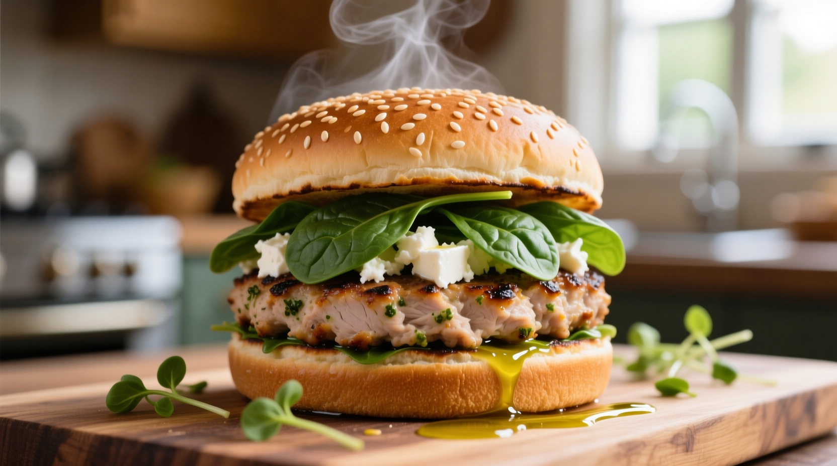 Spinach and Feta Turkey Burgers: Healthy Recipe & Tips