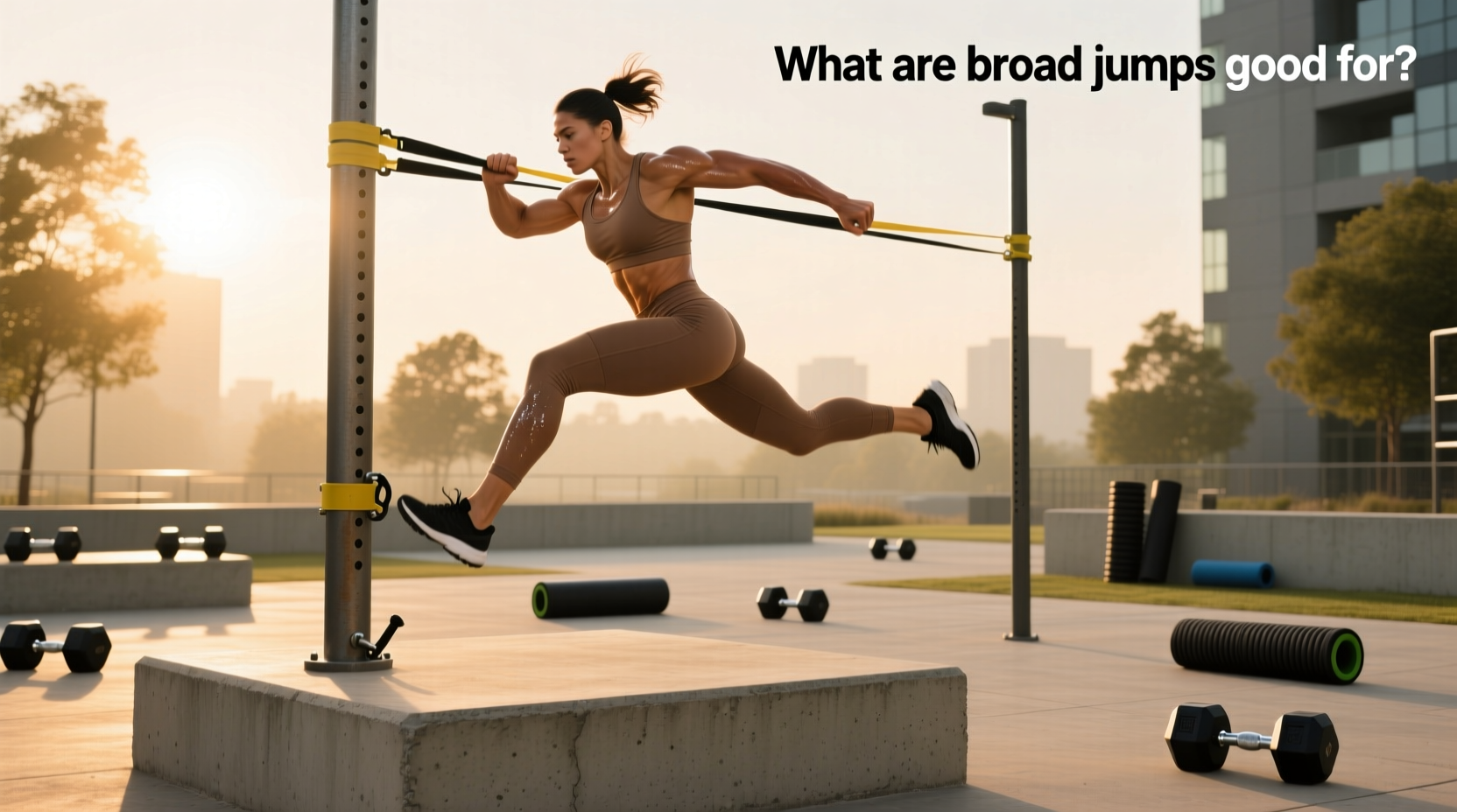 band resisted broad jumps guide