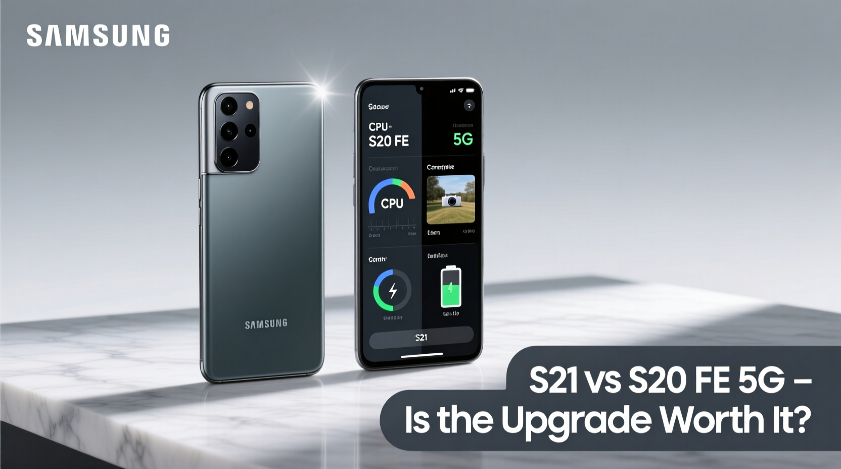 samsung s20 fe 5g vs s21 is the newer model really worth the upgrade