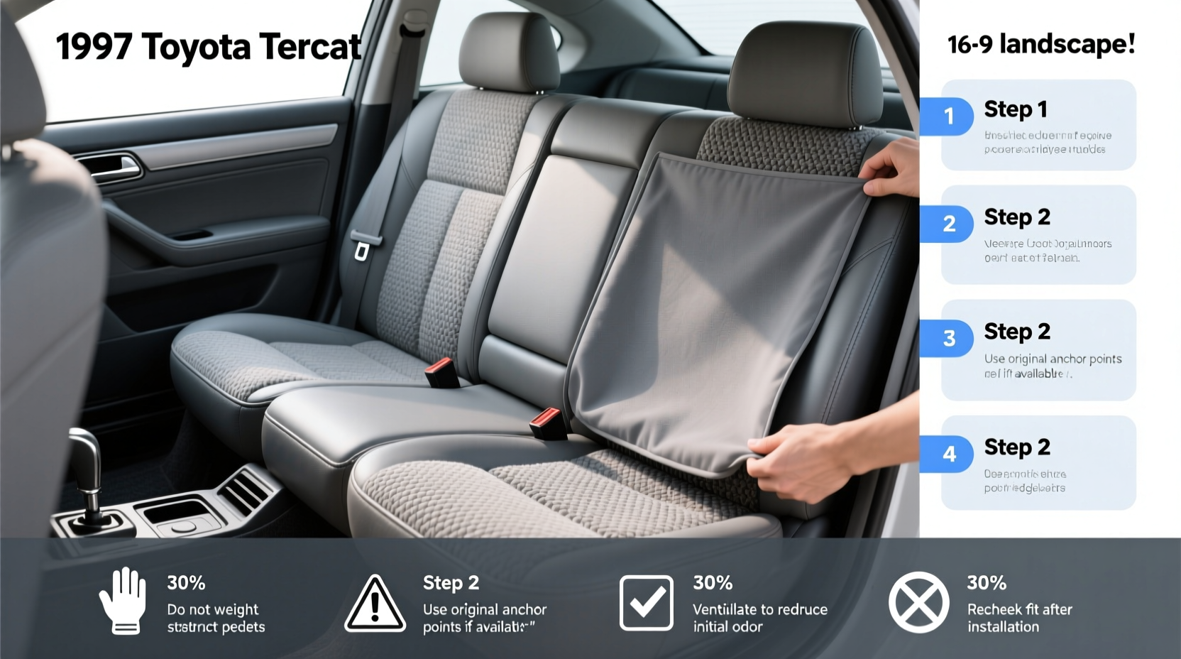 1997 Toyota Tercel Seat Covers Buying Guide