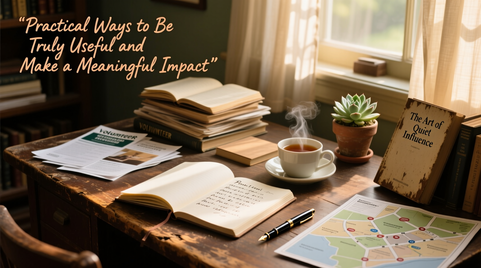 practical ways to be truly useful and make a meaningful impact