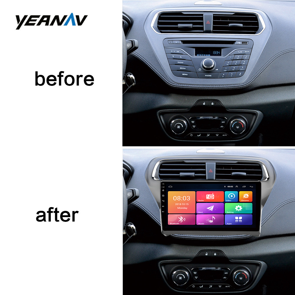 2.5D Android Car Radio Multimedia MP5 Video Player GPS WIFI Stereo for Escort ford 2015 Support Mirror Link