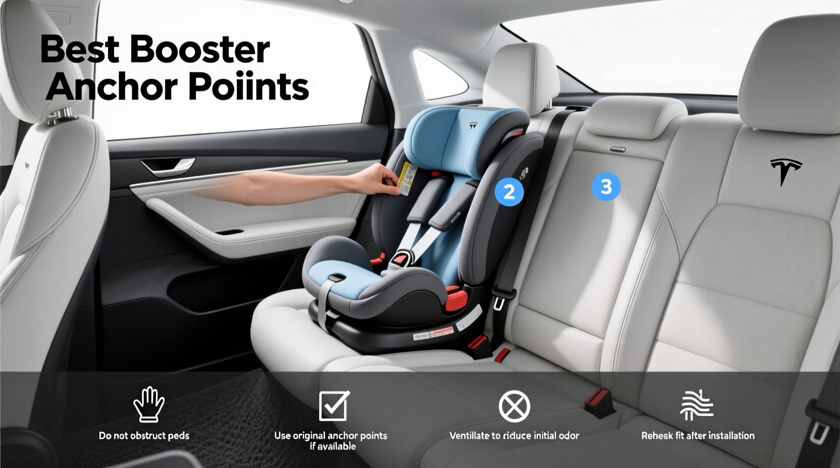 best booster seat for tesla model y