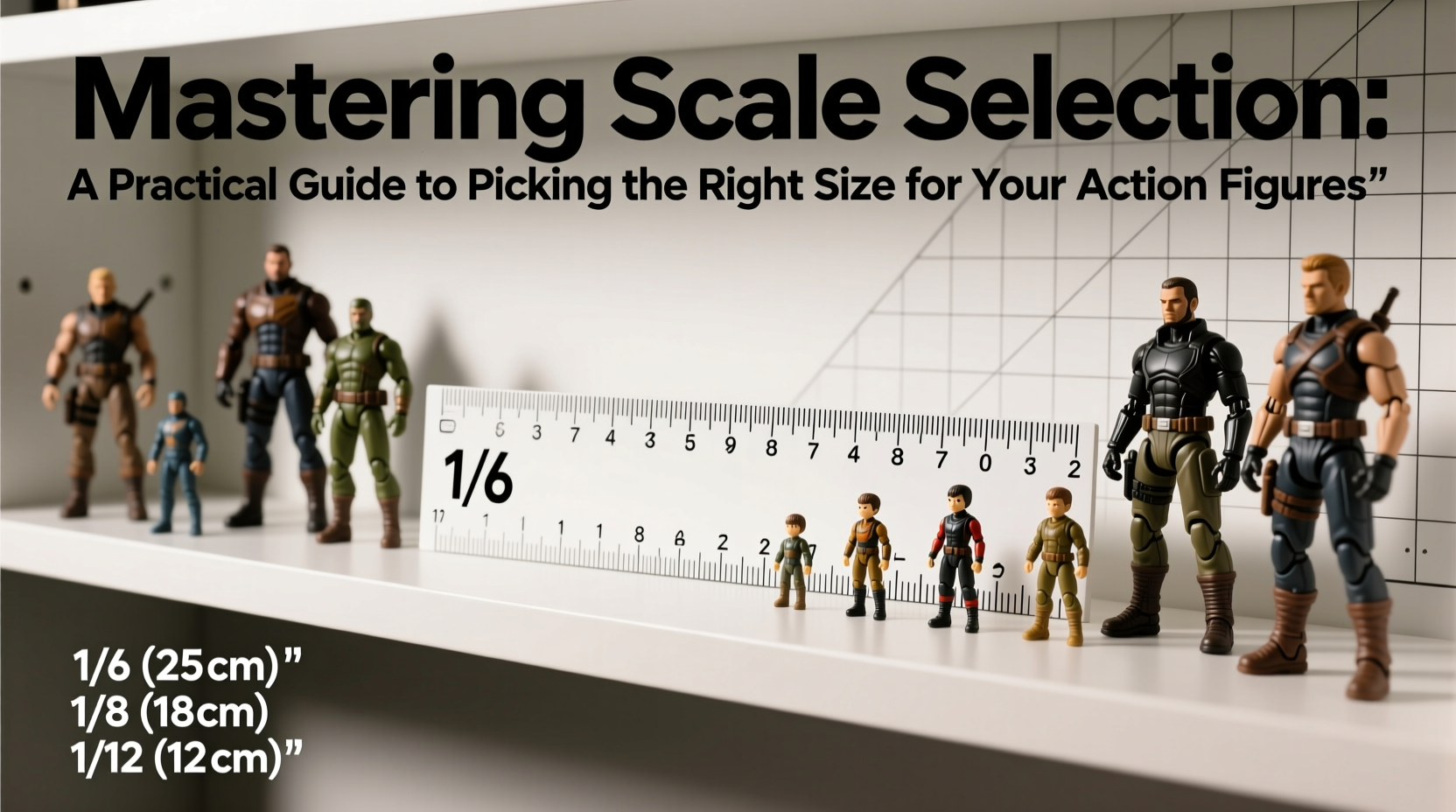 mastering scale selection a practical guide to picking the right size for your action figures