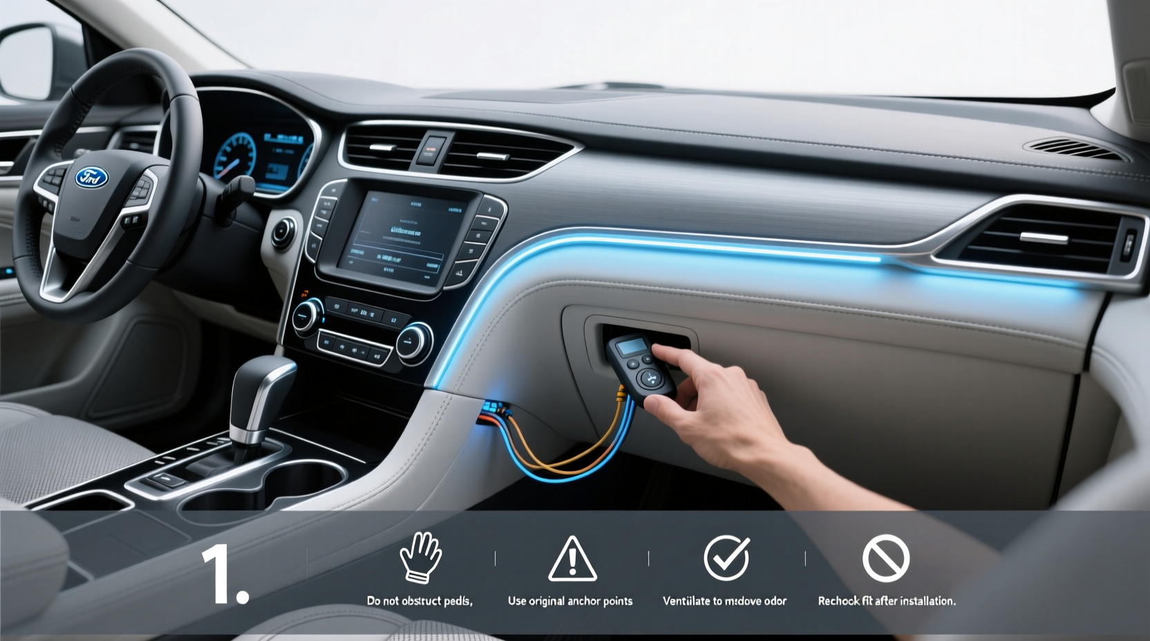2016 Ford Fusion Ambient Lighting Kit Buying Guide