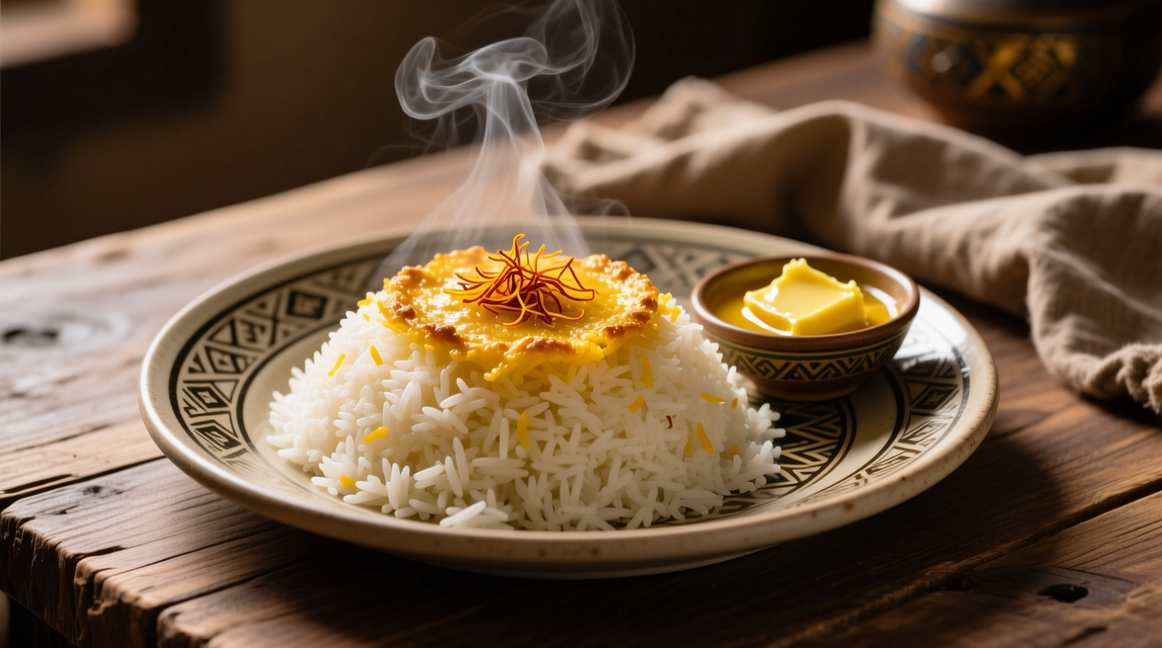 chelow persian steamed white rice recipe