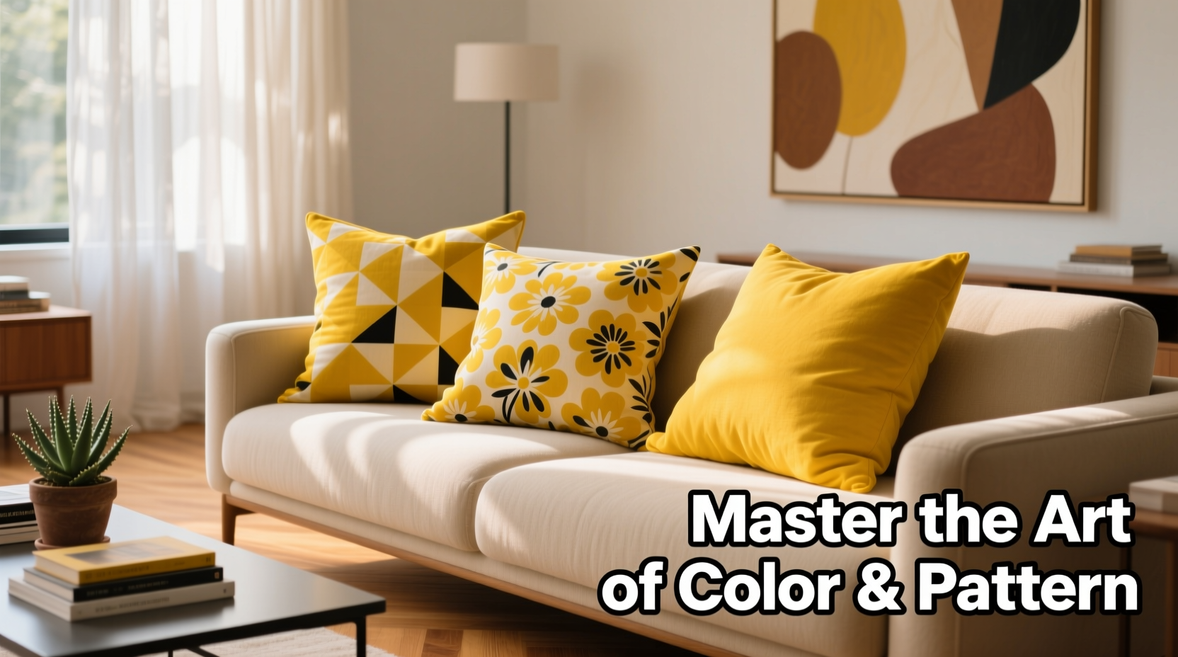 mastering the art of styling yellow pillows with patterned covers for a vibrant home look