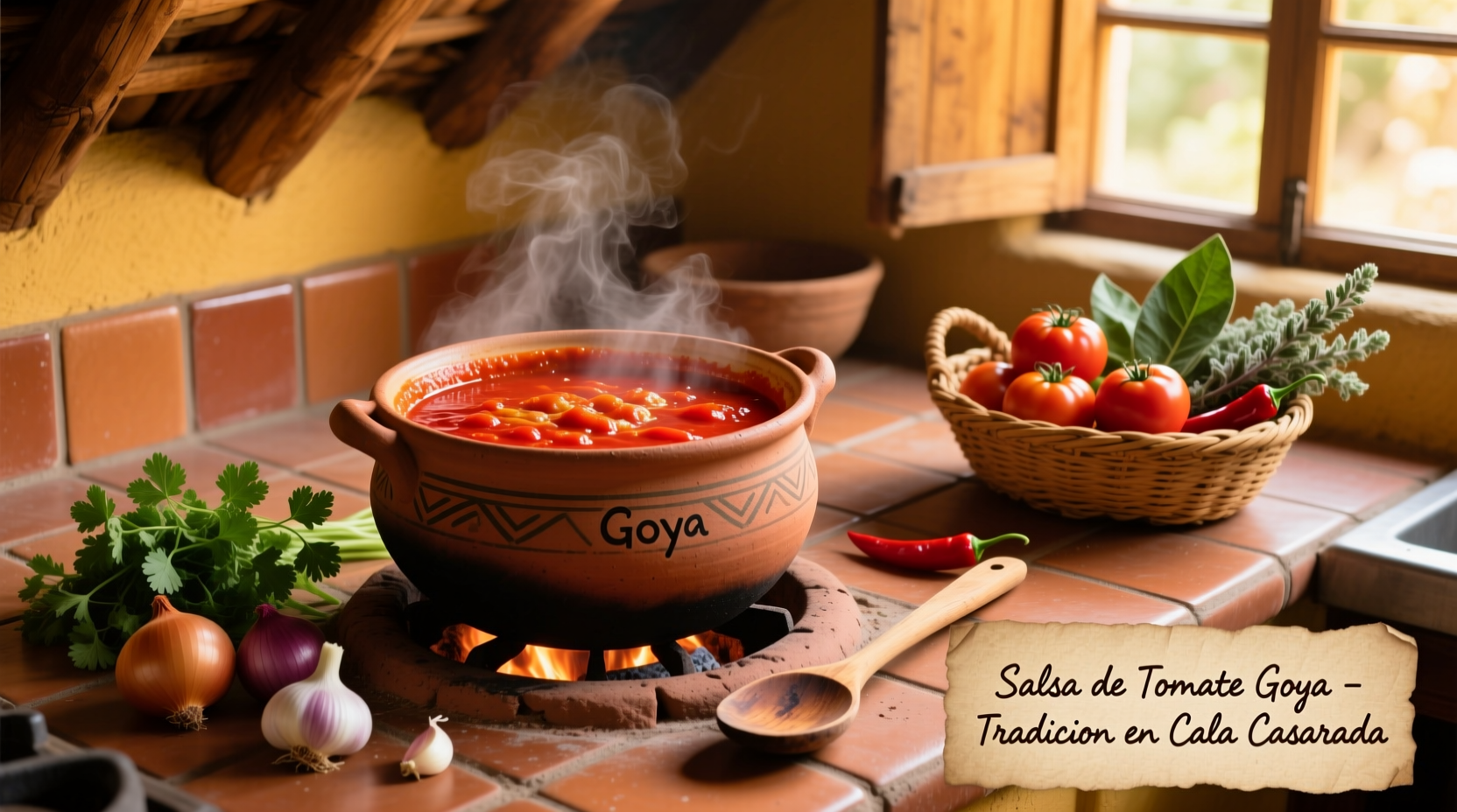 Goya tomato sauce in traditional Latin American cooking