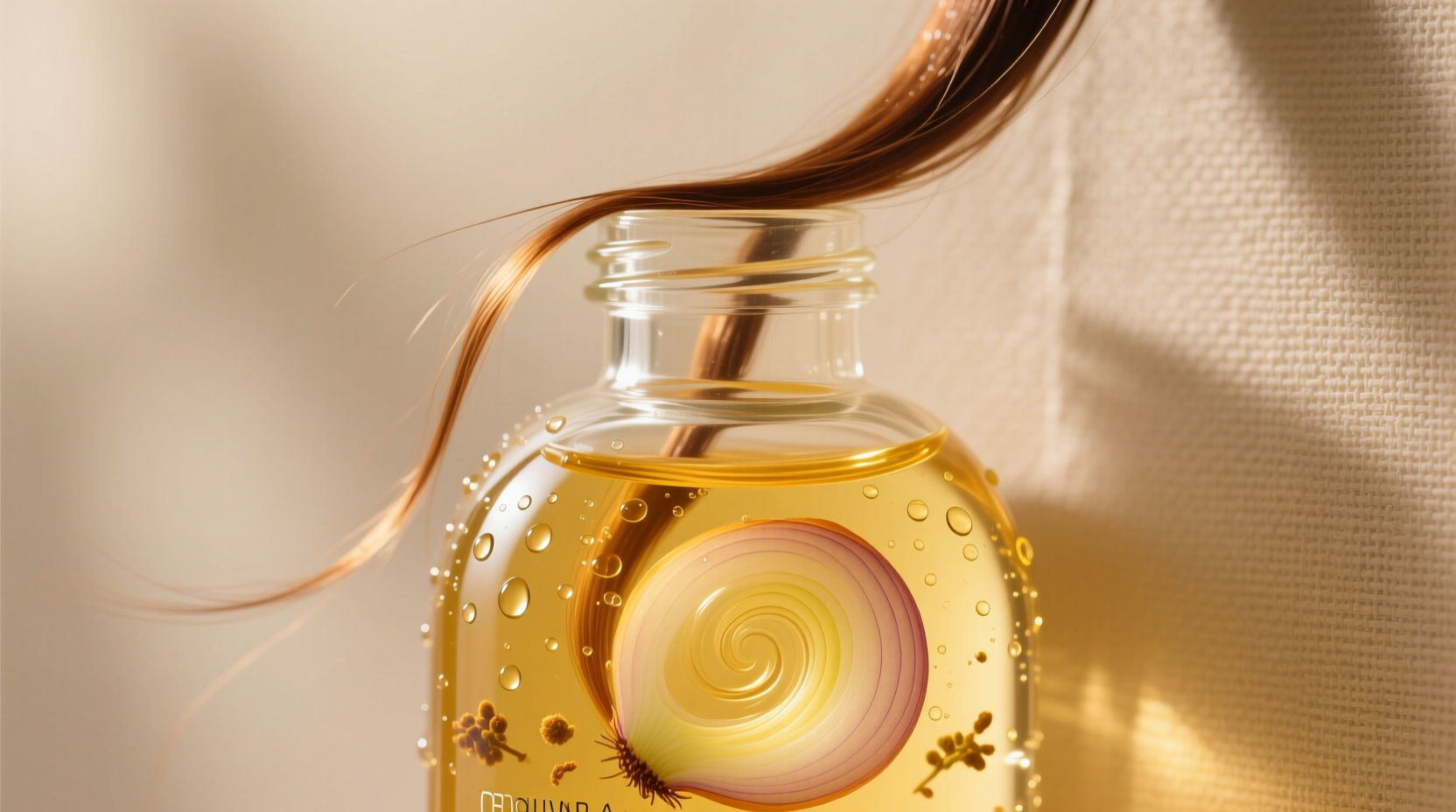 onion water for hair