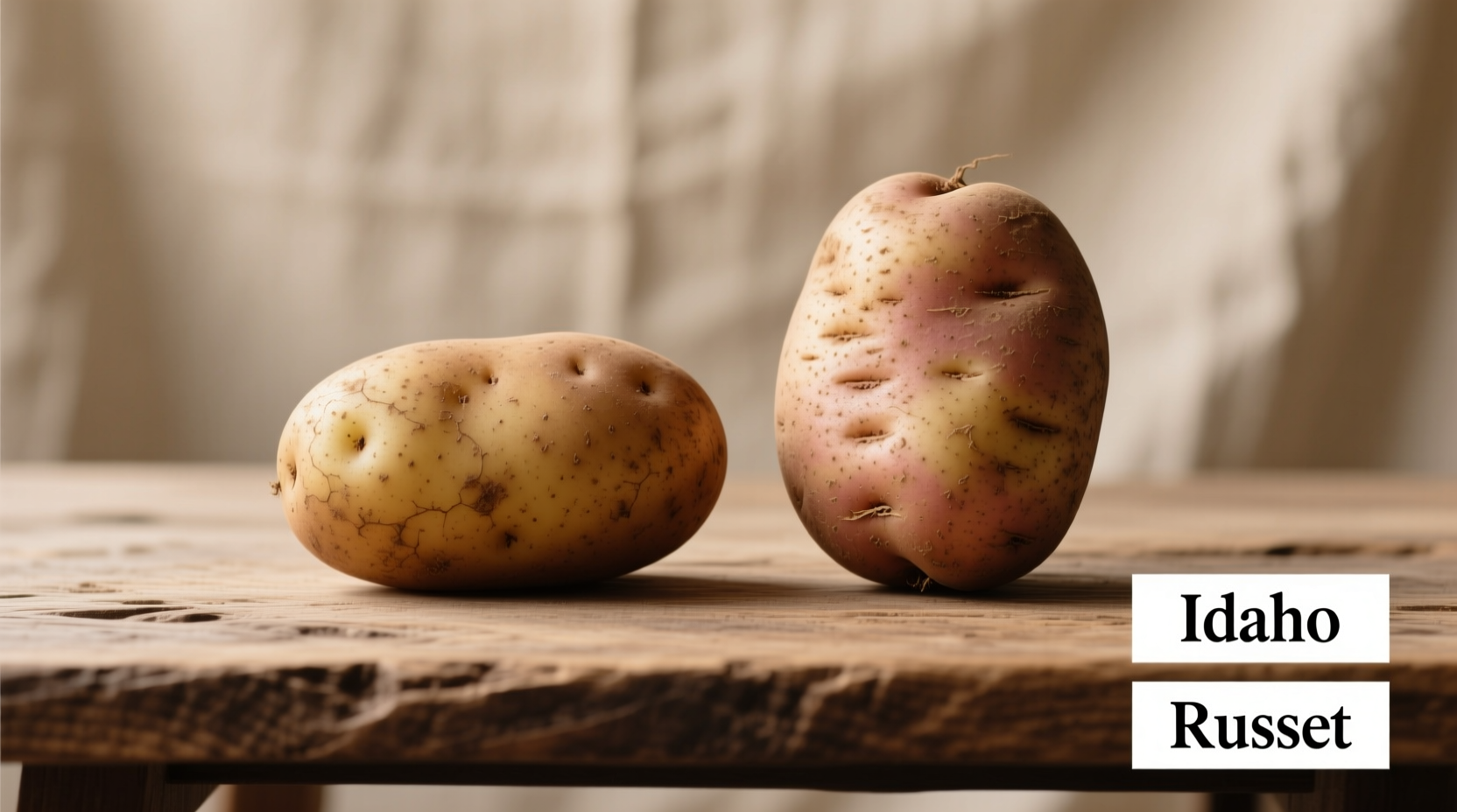 idaho vs russet potato