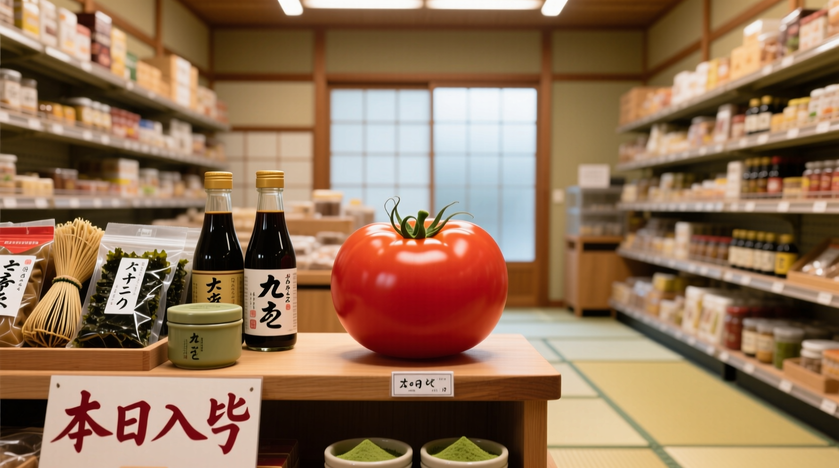 tomato japanese grocery store