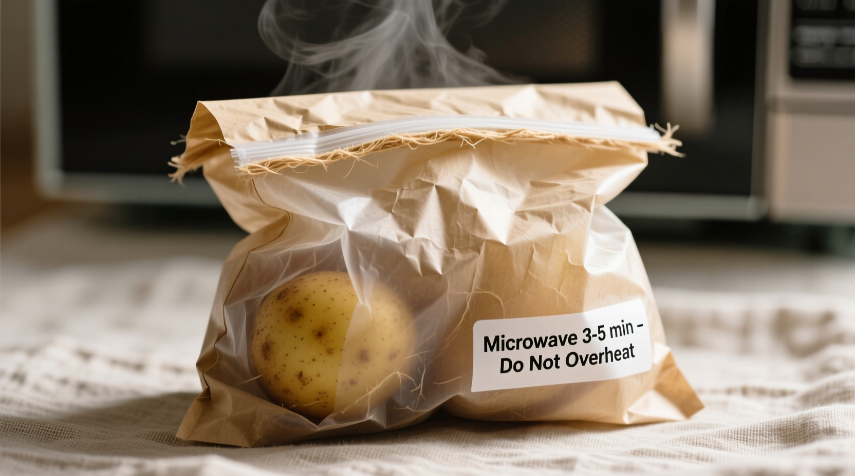microwave potato bag