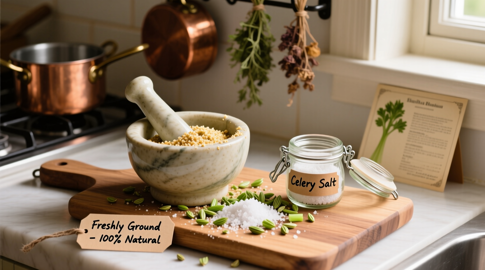 Homemade Celery Salt Recipe: Fresh & Flavorful in 30 Minutes