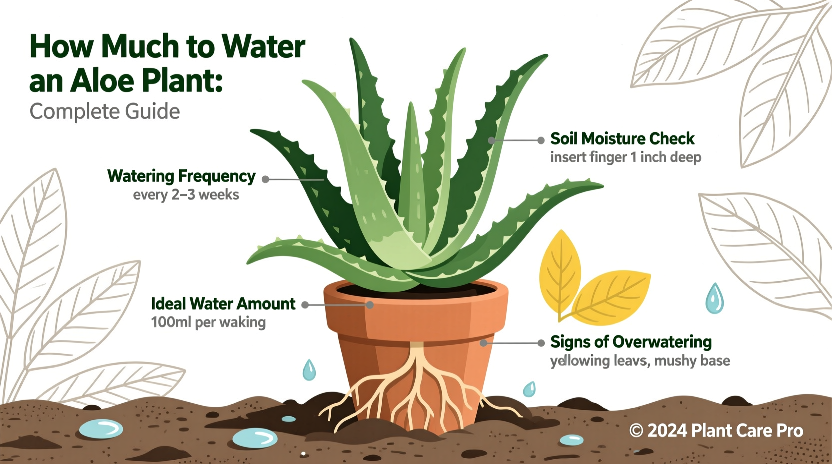 how much to water aloe plant