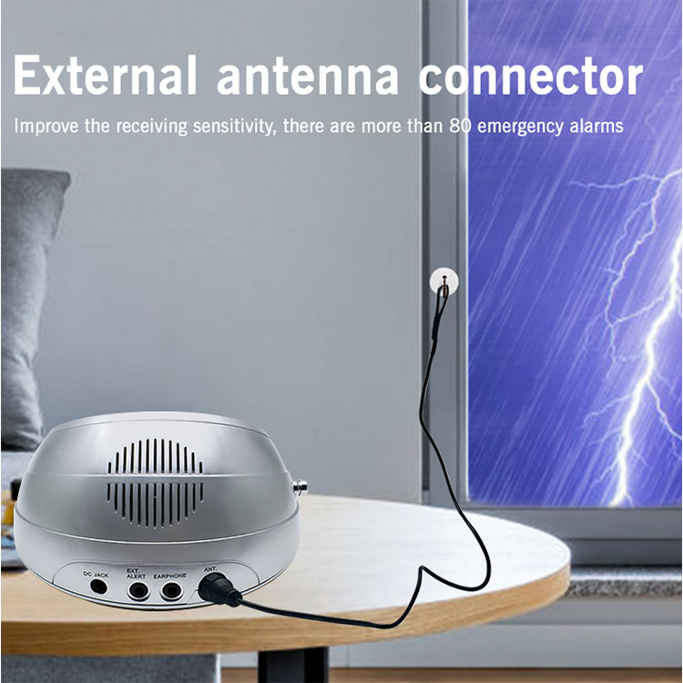 NOAA Emergency Weather Alert Radio mit S.A.M.E. Localized Programming