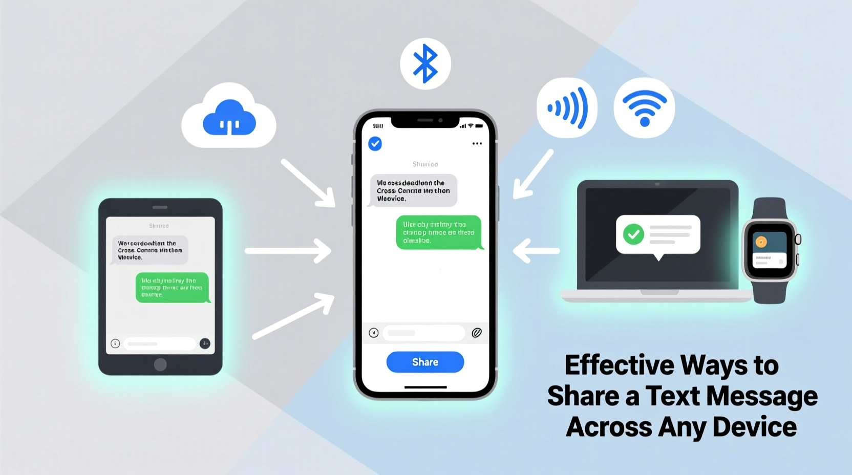 effective ways to share a text message across any device