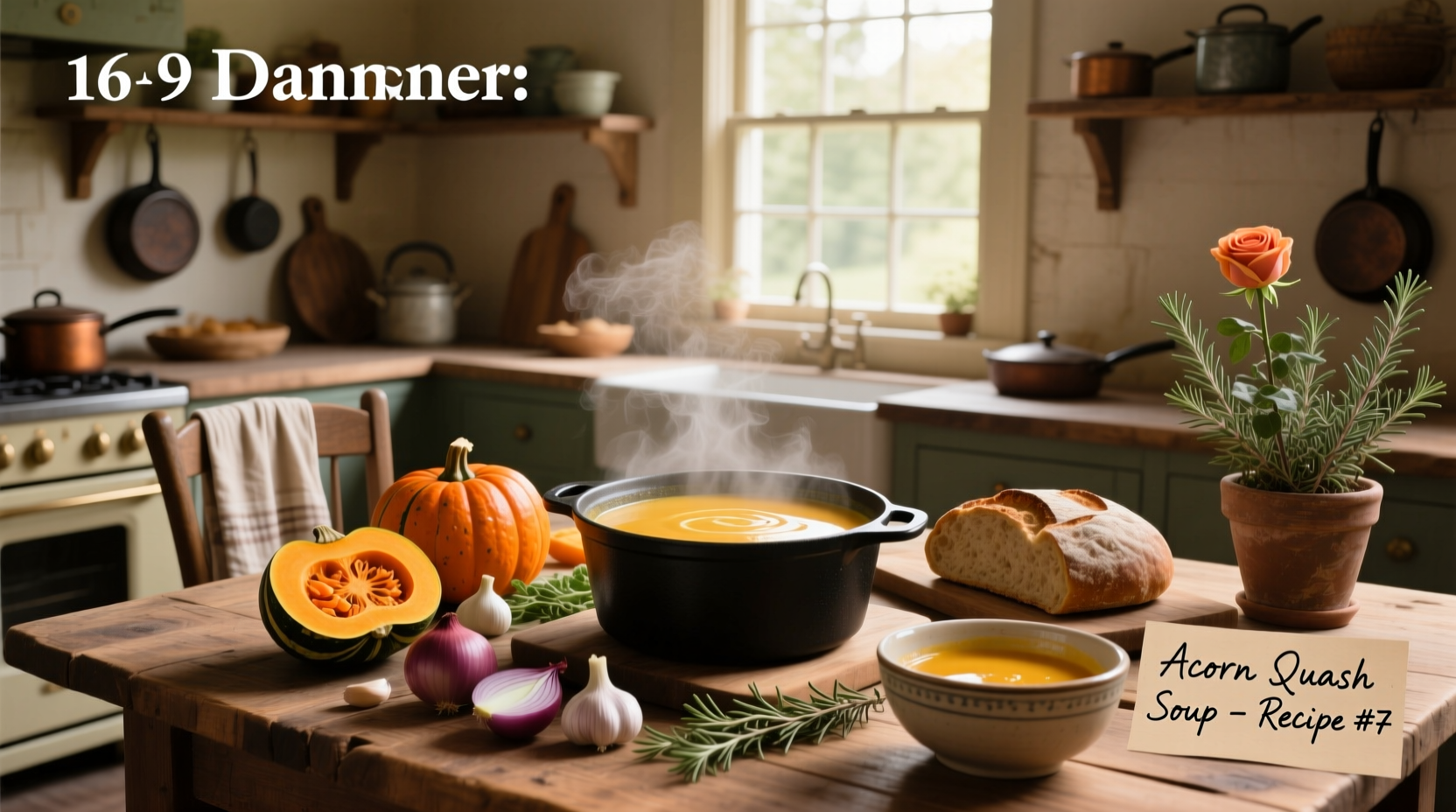 acorn squash soup recipes