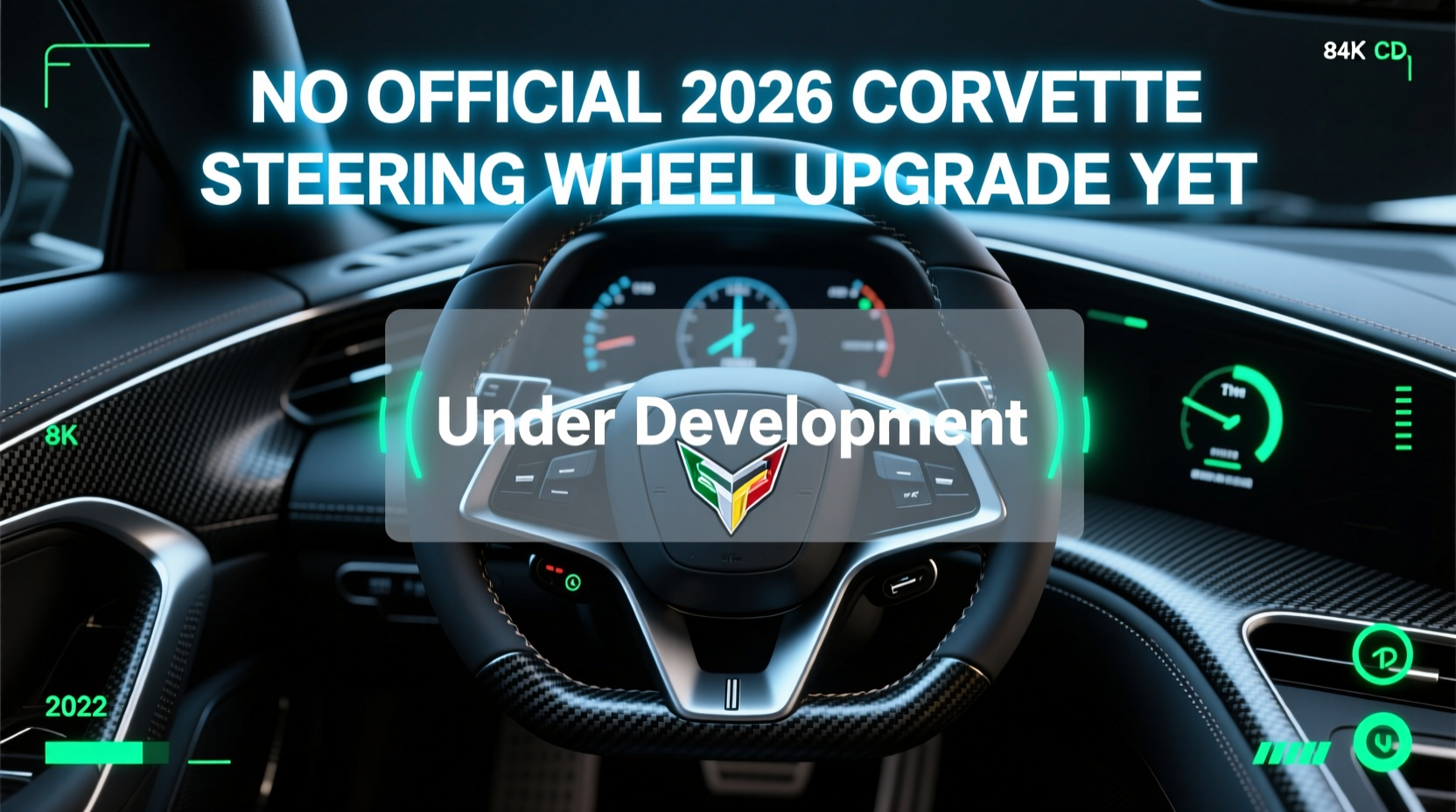 2026 corvette steering wheel upgrade