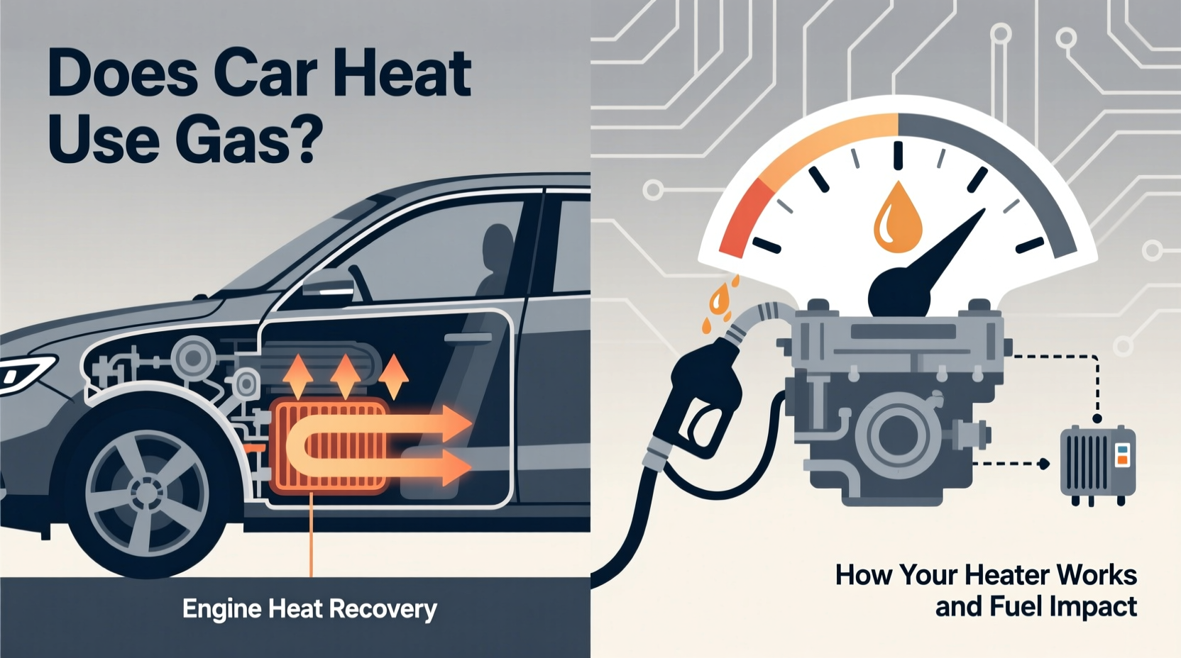does car heat use gas