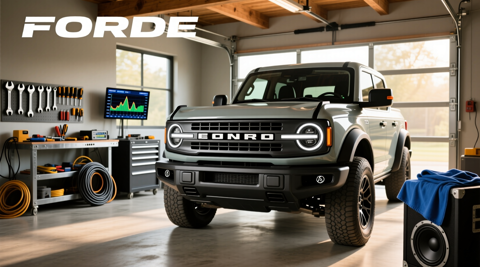 2022 Ford Bronco Subwoofer and Speaker Size Guide