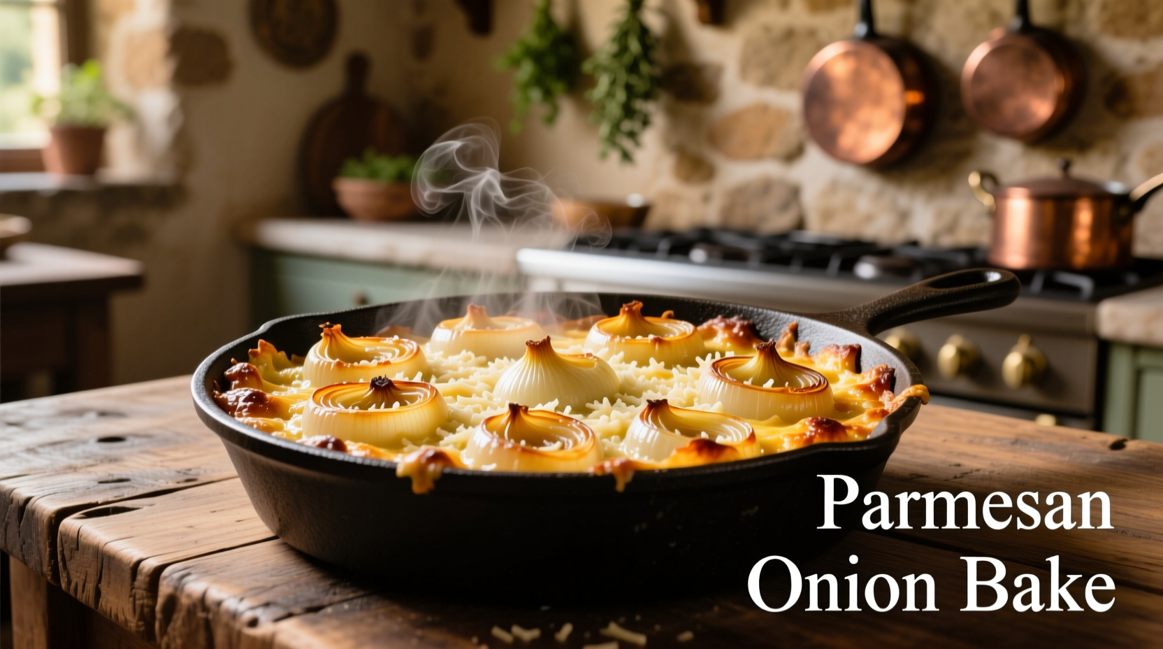 parmesan onion bake