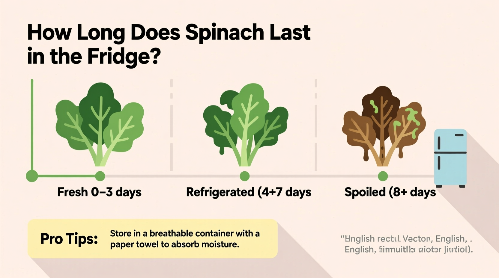 Spinach Fridge Lifespan: 5-7 Days When Stored Properly