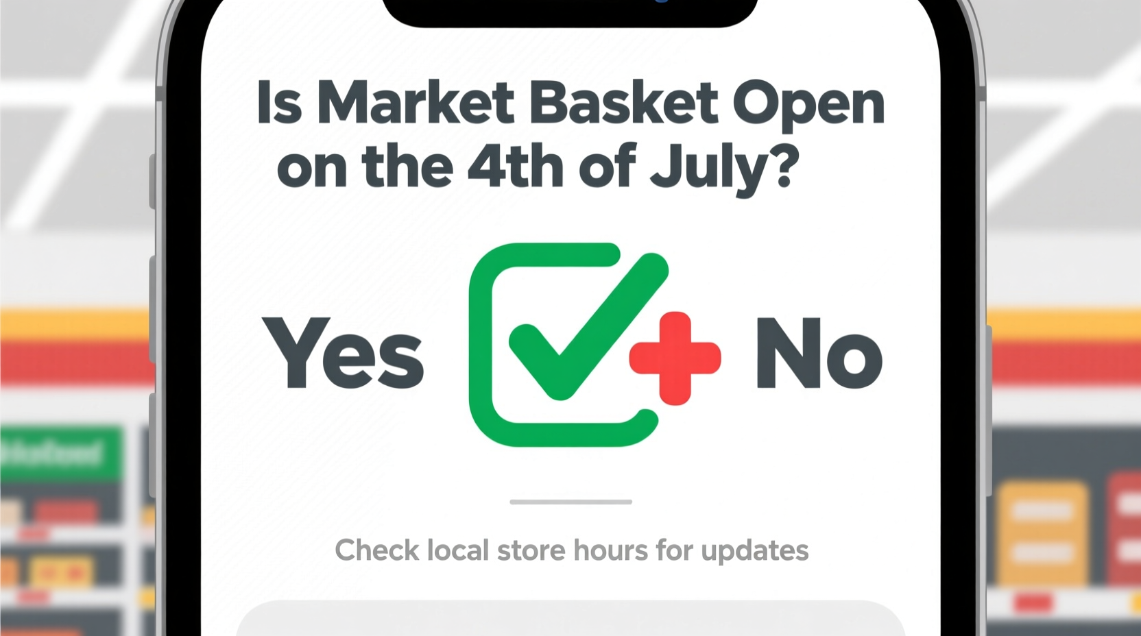 is market basket open on the 4th of july