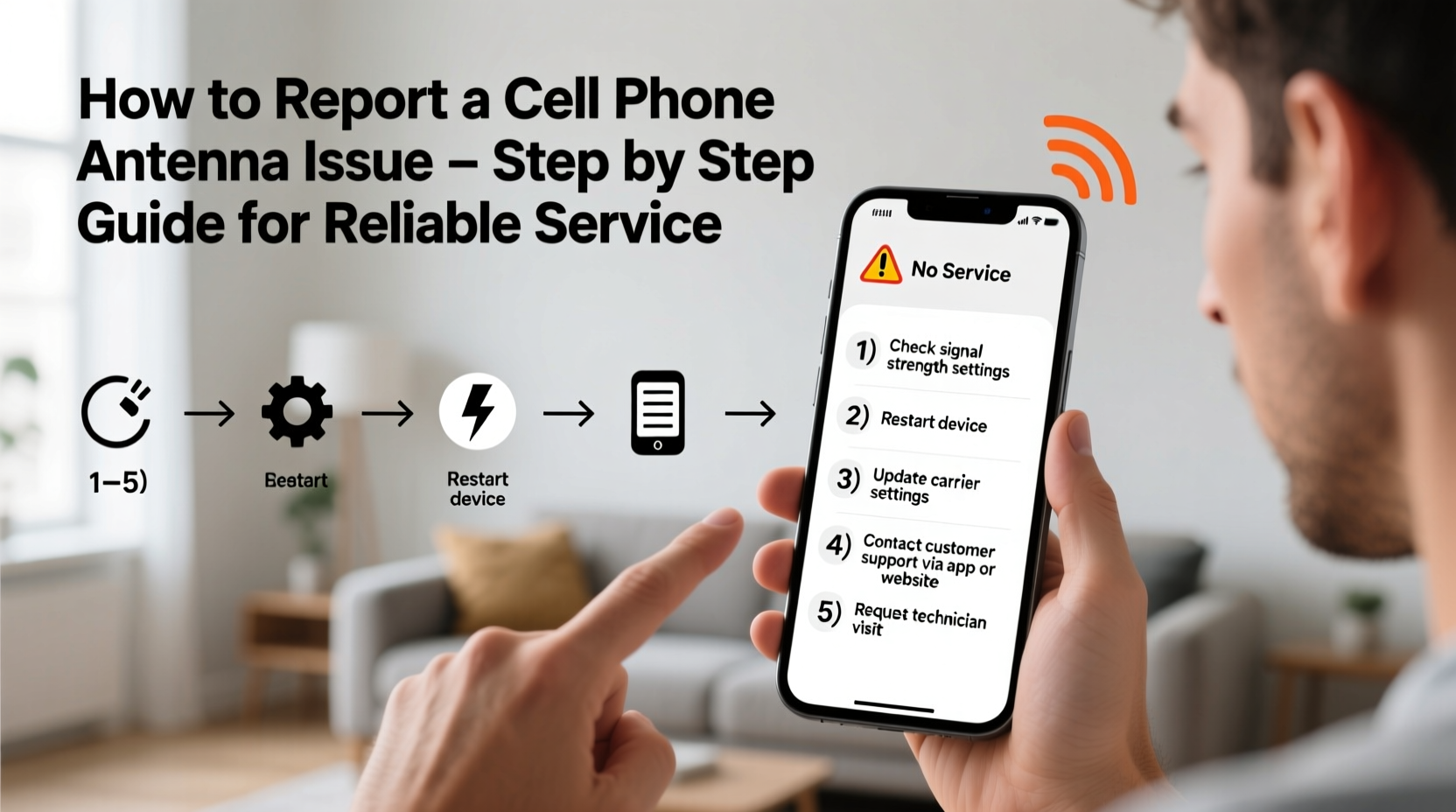how to report a cell phone antenna issue a step by step guide for reliable service