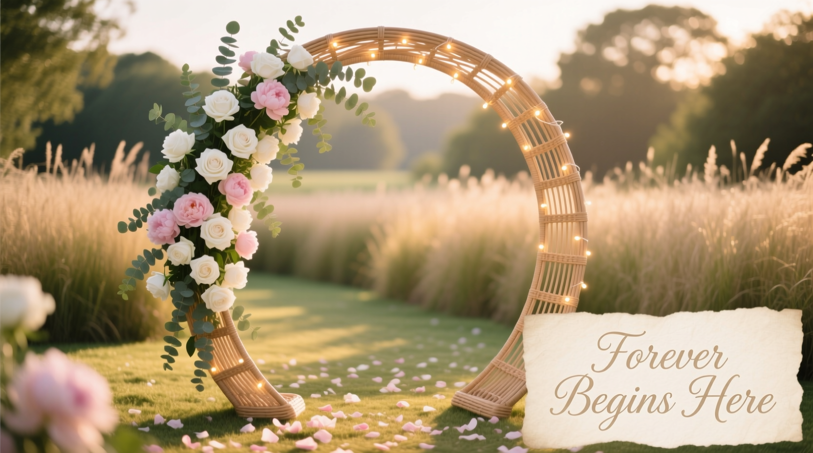 how to make a wedding archway