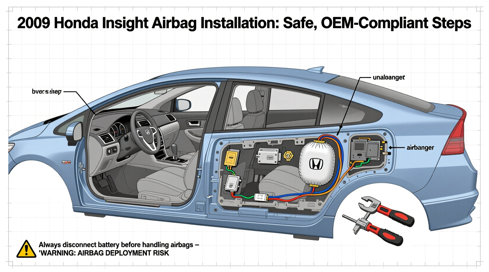 insight 2009 airbag safe install