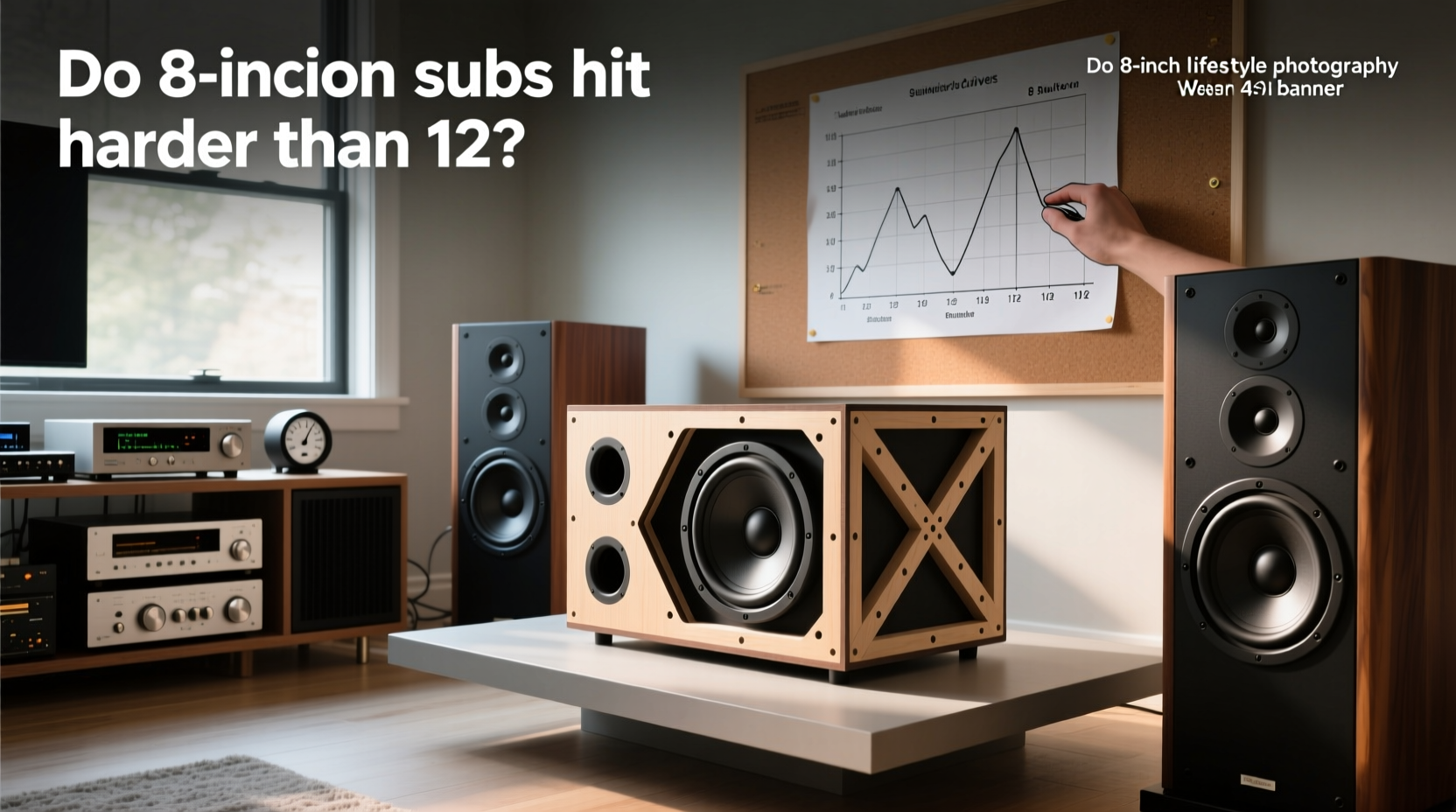 Subwoofer box design for 8 inch