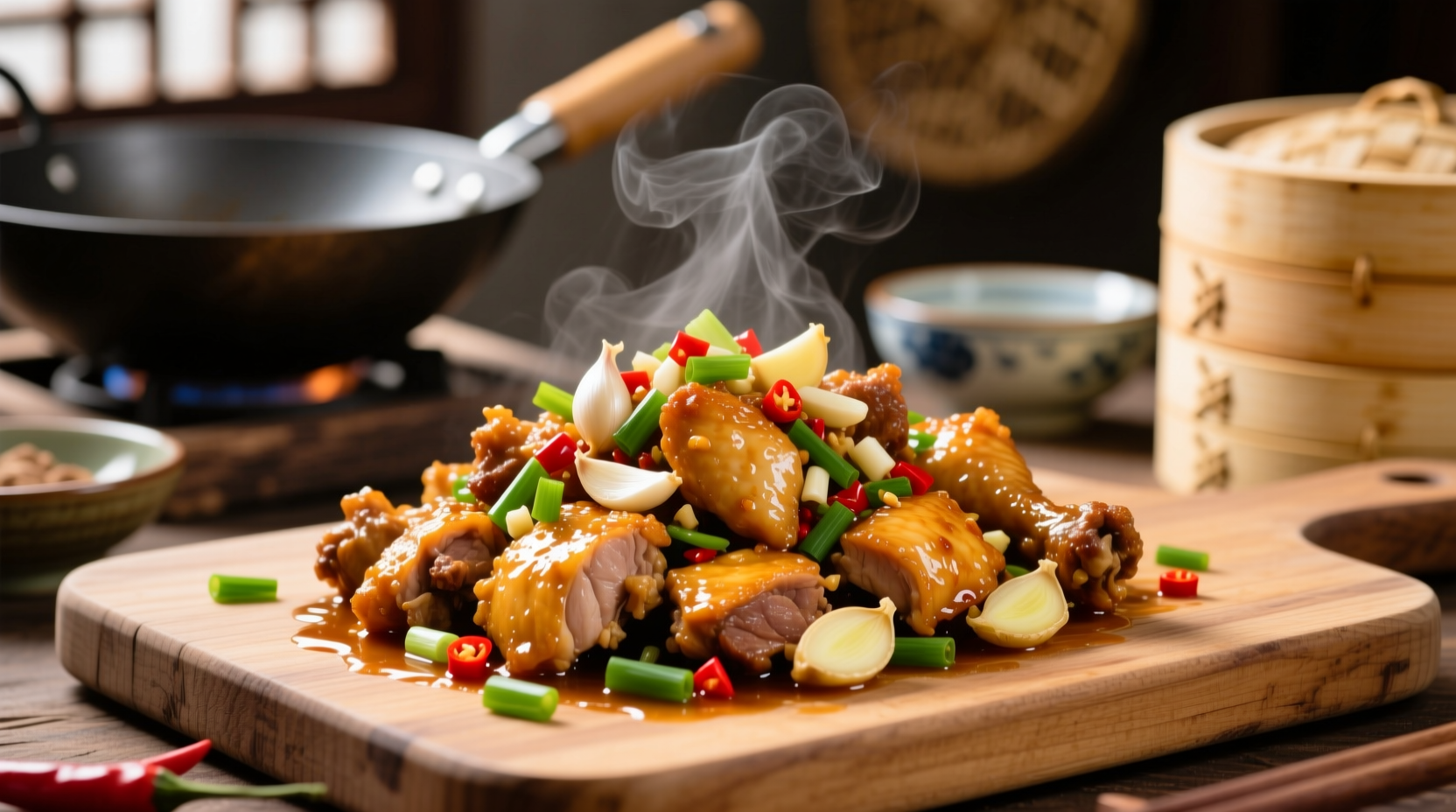 Authentic Garlic Ginger Chicken Recipe in 30 Minutes