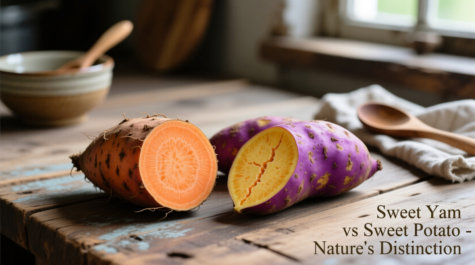Sweet Yam vs Sweet Potato: Clear Differences Explained
