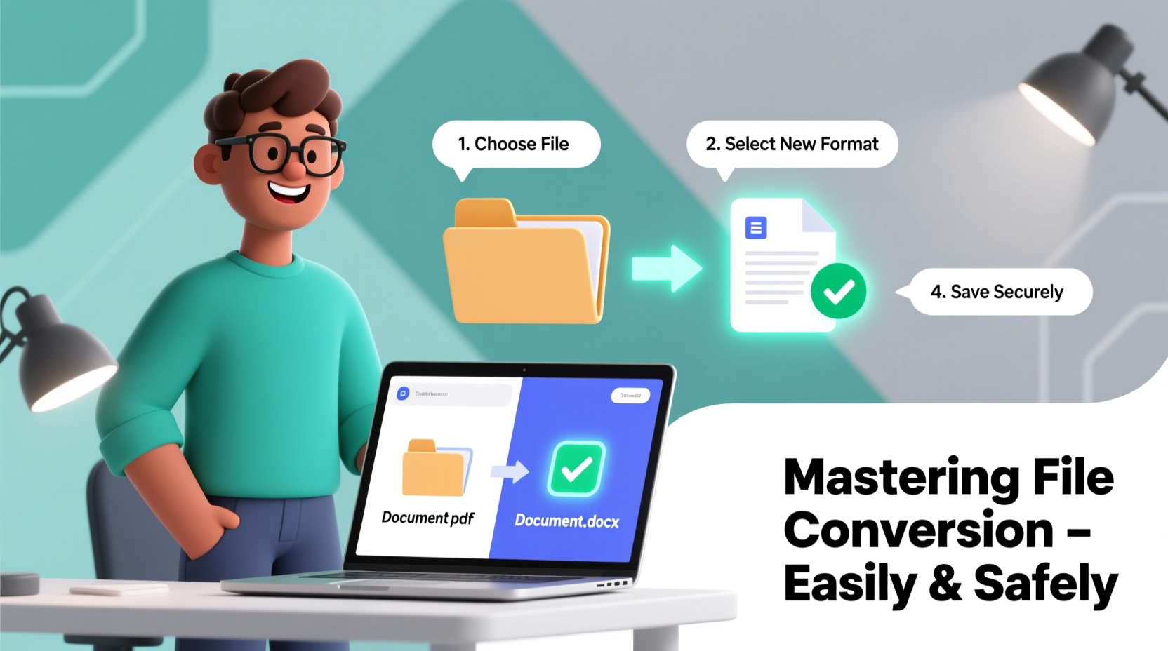 mastering file conversion a step by step guide to changing file types easily and safely