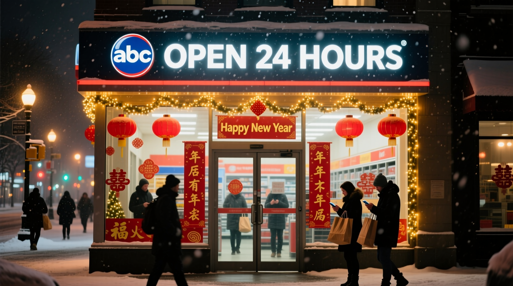 is the abc store open on new years eve