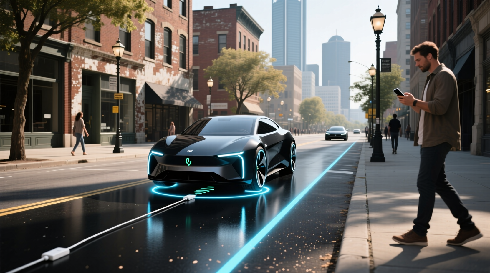 Wireless Charging Roads Guide: How to Understand the Future of EVs