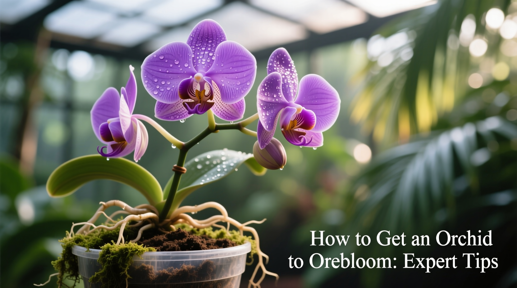 how do you get an orchid to rebloom