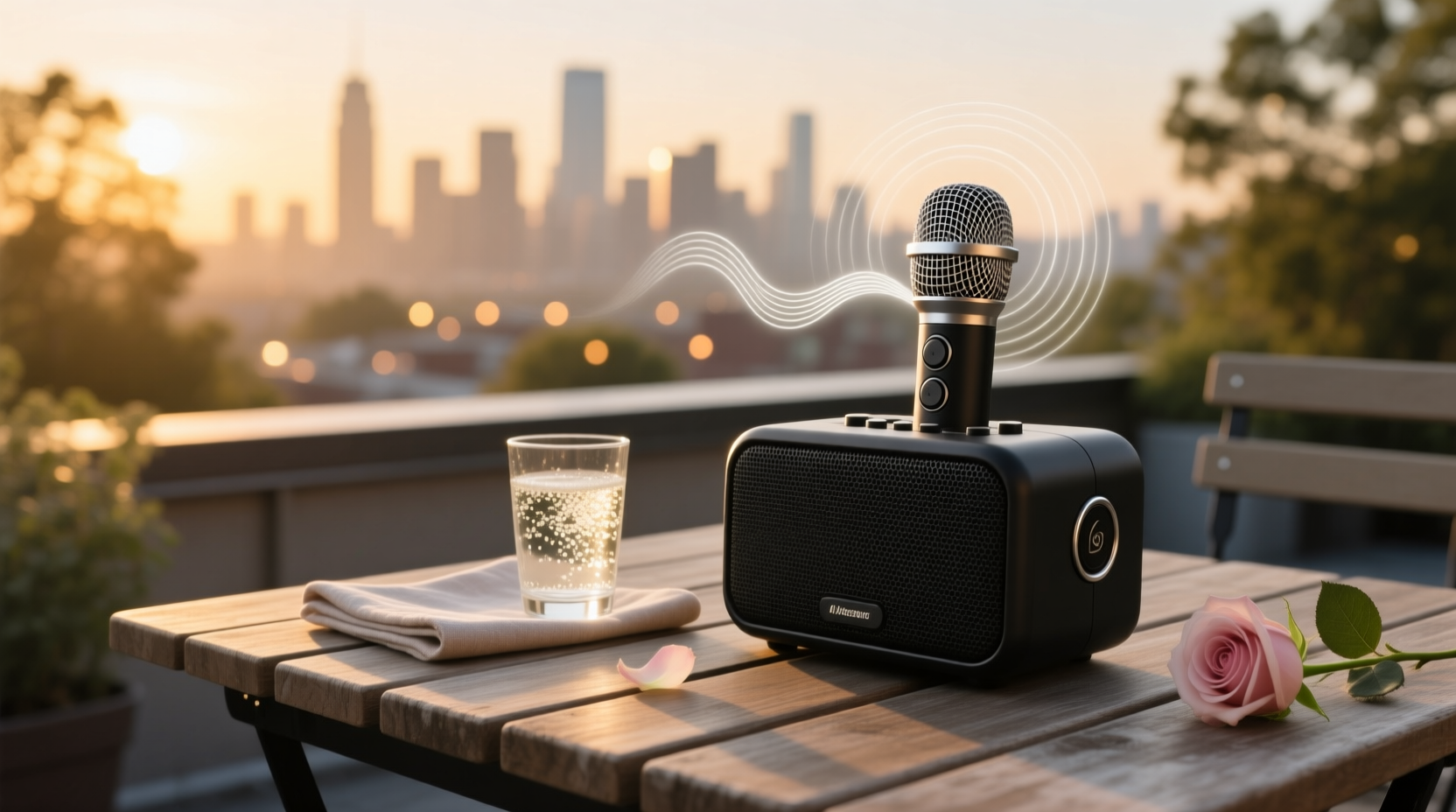 portable karaoke speaker