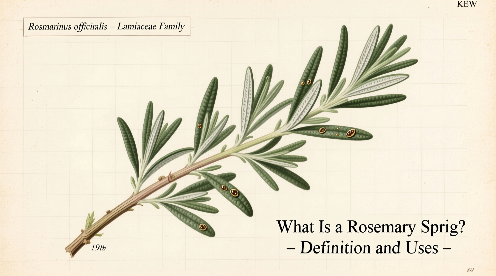 What Is a Rosemary Sprig? Definition and Uses
